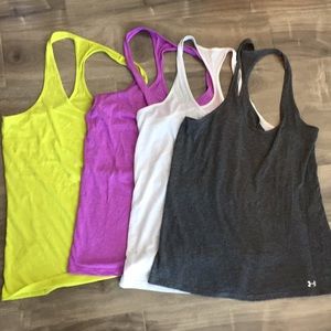 Set of 4 Under Armor tanks
